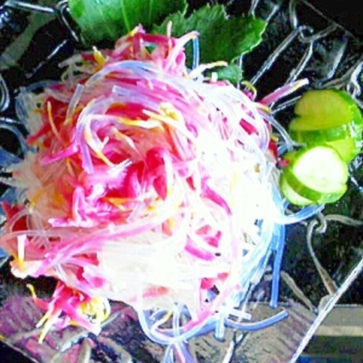 菊花サラダ
